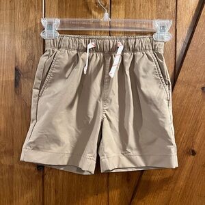 J.Crew Boys’ Tan Tech drawstring dock Shorts